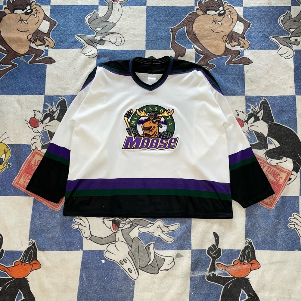 Vintage Minnesota moose jersey